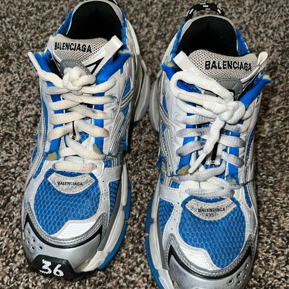 Balenciaga track runner size 36 (6) only worn once message for more info - Picture 2 of 4